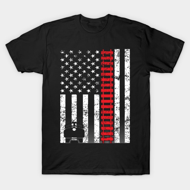 American Locomotive Engineer T-Shirt by RelevantArt